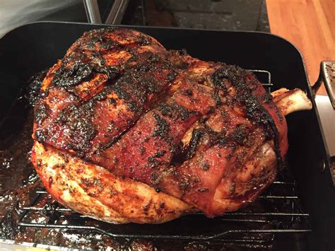 can you cook a pork joint on the bbq